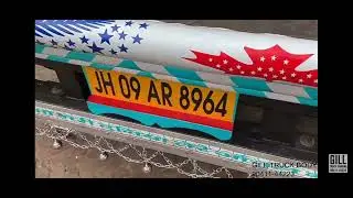 tata 4223c truck  by gill truck body work samana next part comming soon