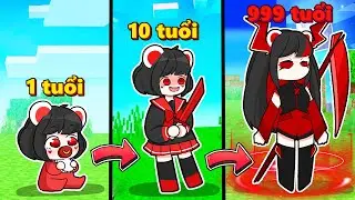 Nếu Simmy Yandere Có Cuộc Sống Từ 1 Tuổi Đến 999 Tuổi Trong Minecraft