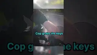Cop stop a biker - they don't even know why😳 Cop vs biker