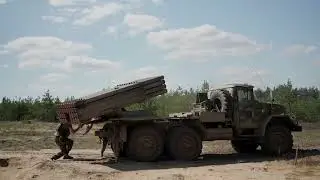 Russia Says It Destroyed Ukrainian Fortification Near Liman Using 'Grad' MLRS