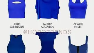Zodiac outfits compilation 2019