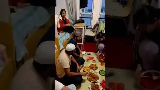 Iftaar With Friends in China 🇨🇳 #brokenheart #alone #china #chinesecities #funny #happyrepublicday