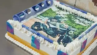Photo Cake / Photo Print Cake बनाने ka process / Photo Cake Kaise Banate hain 
