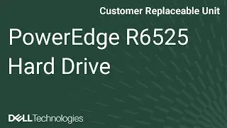Dell  PowerEdge R6525: Remove/Install Hard Drive & Carrier