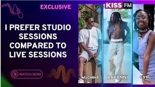 I PREFER STUDIO SESSIONS COMPARED TO LIVE SESSIONS - BAYANNI