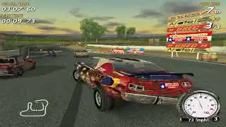 FlatOut 1 (2004) Gameplay Walkthrough - Part 1