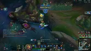 1v5 Warwick Pentakill