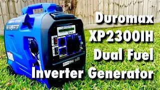 DuroMax XP2300iH 2300 Watt 80cc Dual Fuel Digital Inverter Portable Generator review