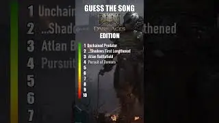 Guess the song : DOOM - The Dark Ages Edition