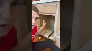 Как сделать выдвижной мусорный ящик