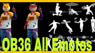 OB36 All Emote And Bundles Review & Details Free fire update | Ff updates