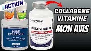 Multivitamine et collag&egrave;ne bodymass action mon avis !