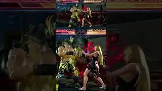 King destroys Lili with a perfect #tekken8 #defeat #knockout