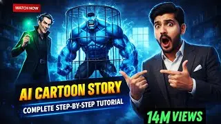 AI Se Cartoon Story Kaise Banaye? 🔥 Step-by-Step Complete Tutorial for Beginners (2026)