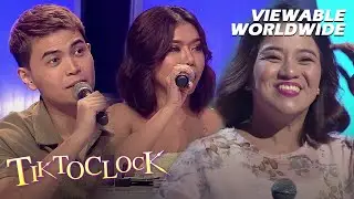 TiktoClock: Daryl Ong at Jessica Villarubin, napahanga sa voice quality ni Myra Clemeno!