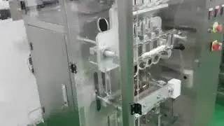 6 lane packing machine for powder,multi lanes packaging machine
