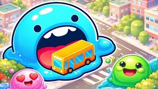 Super Slime.io–Super Slime.io Black Hole Gameplay |Style Game#5#SuperSlime#BlackHole#gameplay