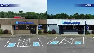 Commercial Repaint Timelapse: Castle Dental by CarePro National Painting