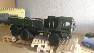 Helifar RC Truck MAN 2,4G 1/16 Gel&auml;ndeg&auml;ngigkeits Test Kindervideo Spielzeug