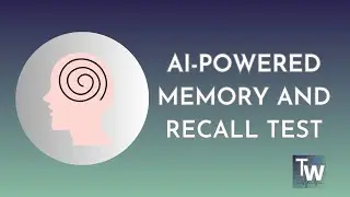 AI-Powered Memory and Recall Test To Detect Early Sign Of Memory Loss!