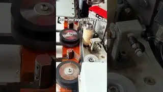 ZT-09 automatic edge banding machine is designed for narrow boards ranging from 9 to 70 mm  #machine