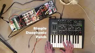 Duophonic Modular Synth Patch