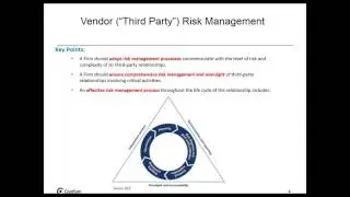 Vendor Third Party Risk Management