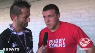 Stephen Tomasin on his performance vs. Spain - 2014 USA Sevens--Las Vegas