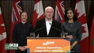 NDP priorities on return to Legislature October 2022