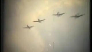 Battle of Britain Film ,Duxford 1969 filming location. Me/Bf 109, Heinkel 111, Spitfire.