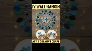 How to make wall hanging from paper 
