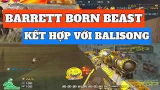 CFVN - Combo Barrett Born Beast Kết Hợp C&ugrave;ng Balisong | Hồ Điệp Ti&ecirc;n Tử |