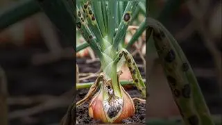 Cebolla: Principales enfermedades #shorts #agriculture #nature