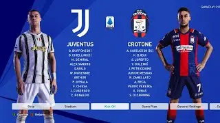 PES 2021 - Juventus vs Crotone - Full Match & Amazing Goals - C.Ronaldo vs Crotone Gameplay