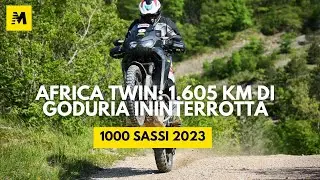 La Honda Africa Twin regina della 1000 Sassi 2023: 1.605 km di goduria in fuoristrada!