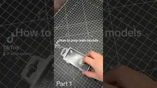 Part 1 of how to prep resin models! #minipainting #miniatures #warhammer40k