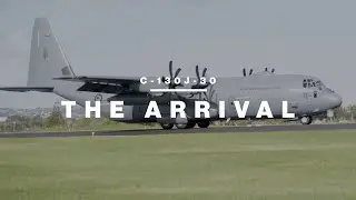 The arrival of the first C-130J-30 | Royal New Zealand Air Force
