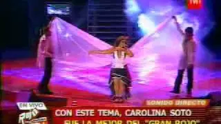 Carolina Soto - Por ti volare (Musical ganadores de Rojo)