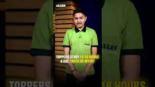 AIR-6 Akshat Kumar Chaurasia | The 18-Hour Study Myth Busted by JEE Advanced Topper #shorts