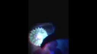 Flashing Spike Ball Toy in Dark 1 of 3 (Read Description)