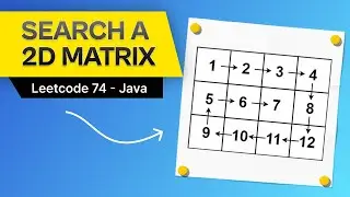 Search a 2D Matrix - Leetcode 74 - Java