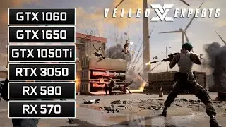 Veiled Experts - GTX 1050 Ti - GTX 1650 - GTX 1060 - RTX 3050 - RX 580 - RX 570