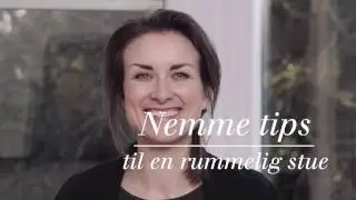 danbolig - Indretning med udbytte - Stuen