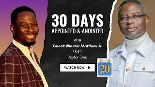 30 DAYS A&A | JOUR 20 | 21 01 2026 #PASTORMATTEWASHIMOLOWO