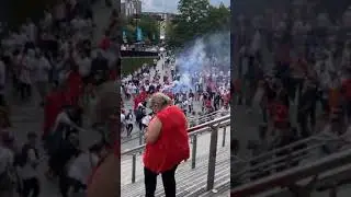 England Fans at the Wembley Stadium before Kickoff 🏴󠁧󠁢󠁥󠁮󠁧󠁿🏴󠁧󠁢󠁥󠁮󠁧󠁿🏴󠁧󠁢󠁥󠁮󠁧󠁿