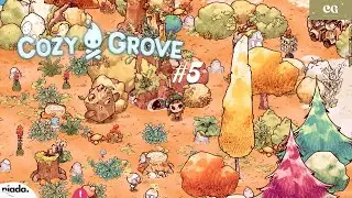 Introducing Francesca and starting the collections - Cozy Grove Rediff Live Twitch 🏕 Let's Play #5