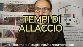 Quanto tempo passa prima dell'accensione del nuovo impianto fotovoltaico 
