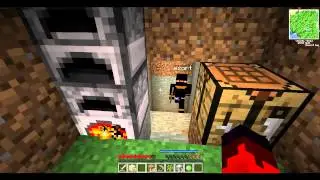 Minecraft Let'sPlay Техно-Хардкор#1 [И снова с чистого листа]