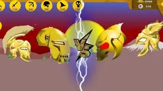 ALL SPEARTON GOLD GRIFFON vs ALL ARCHER GOLD GIANT BOS , NEW UDPATE MAX X9999 - Stick War Legacy Mod