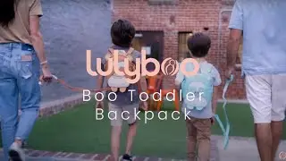 Lulyboo&reg; Boo Toddler Backpack &mdash; Comfortable Toddler Backpack with Safety Harness with No-Pull Tether